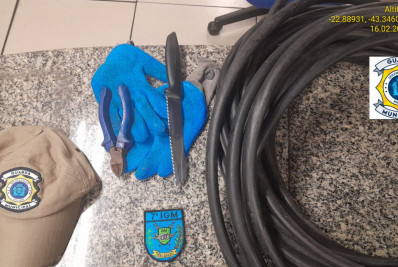 Dois suspeitos são presos por furto de cabos de internet na Taquara