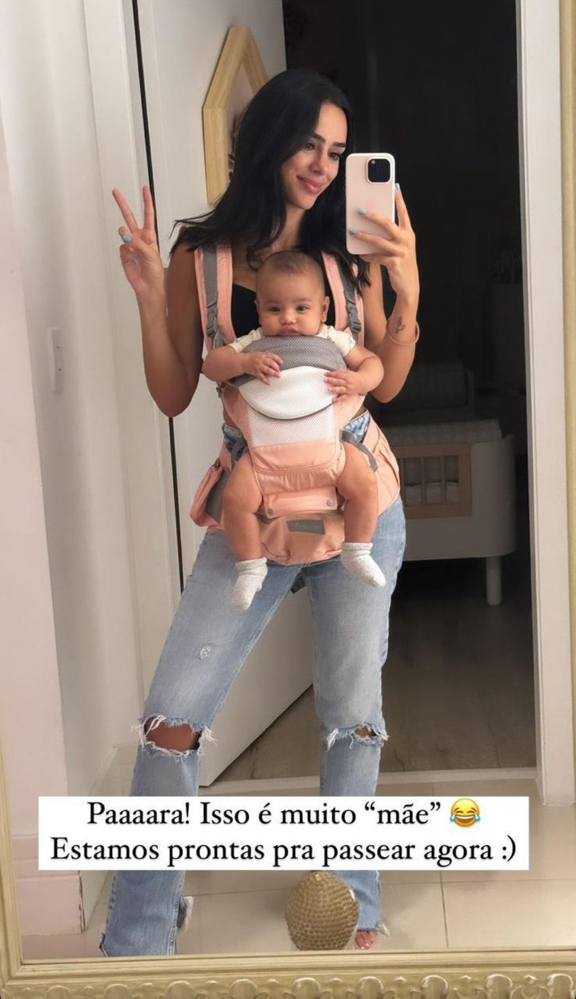 Bruna Biancardi com a filha, Mavie - Reprodução/Instagram