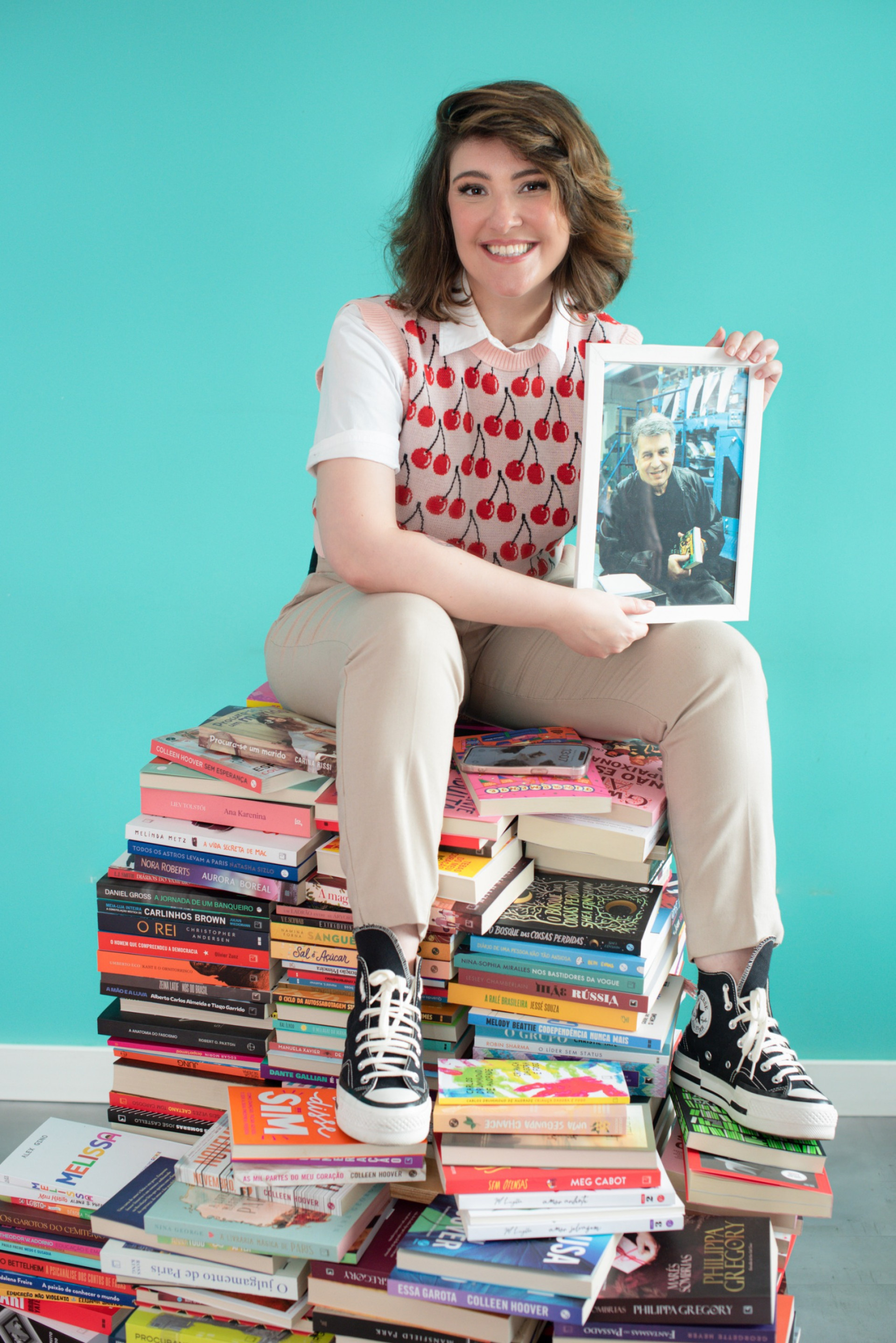 A editora-executiva Rafaella Machado promove reestruturação no selo Verus, do Grupo Editorial Record - Carolina Fernandes