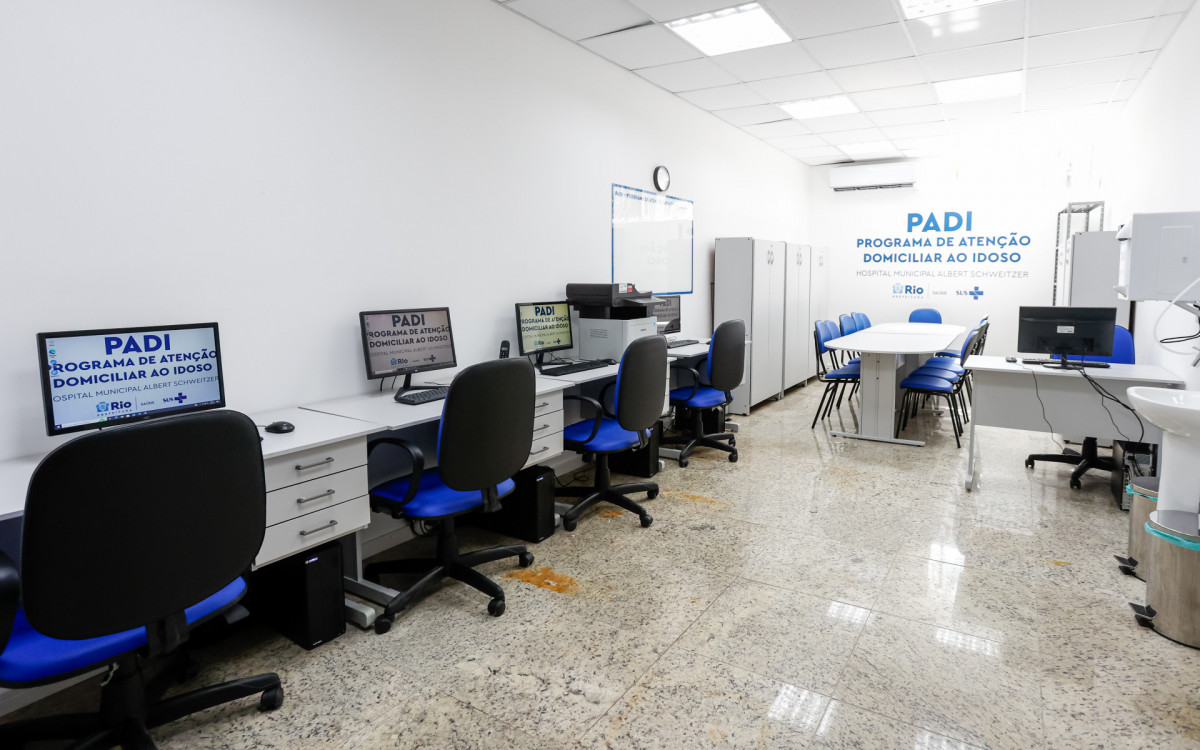 Programa de Atenção Domiciliar ao Idoso (PADI) recebeu nova sala 