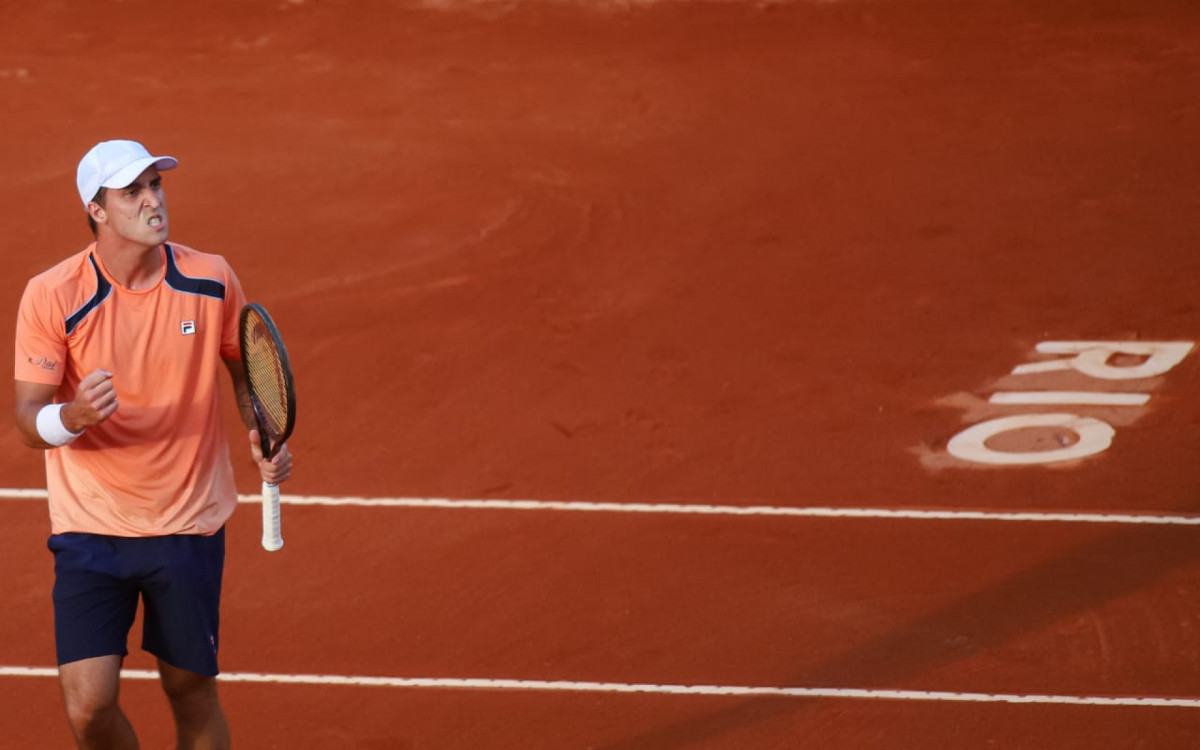 Felipe Meligeni foi o quinto brasileiro a garantir presença no Rio Open