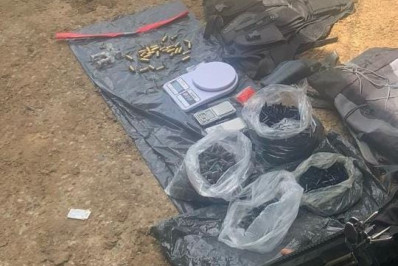Polícia Militar apreende material do tráfico de drogas em área de mata em Itatiaia