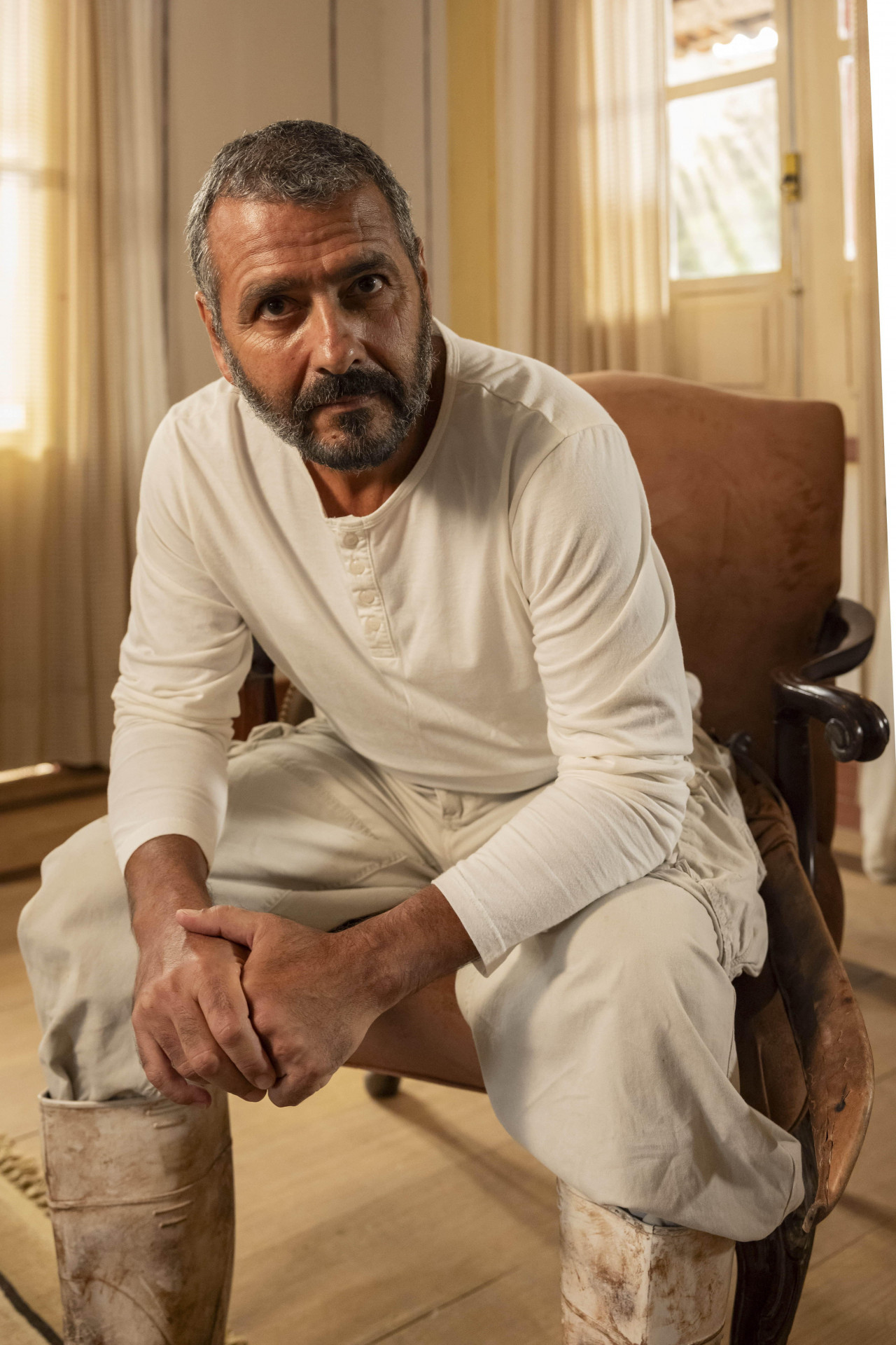 Marcos Palmeira vive José Inocêncio no remake de 'Renascer', da TV Globo - Fabio Rocha / TV Globo