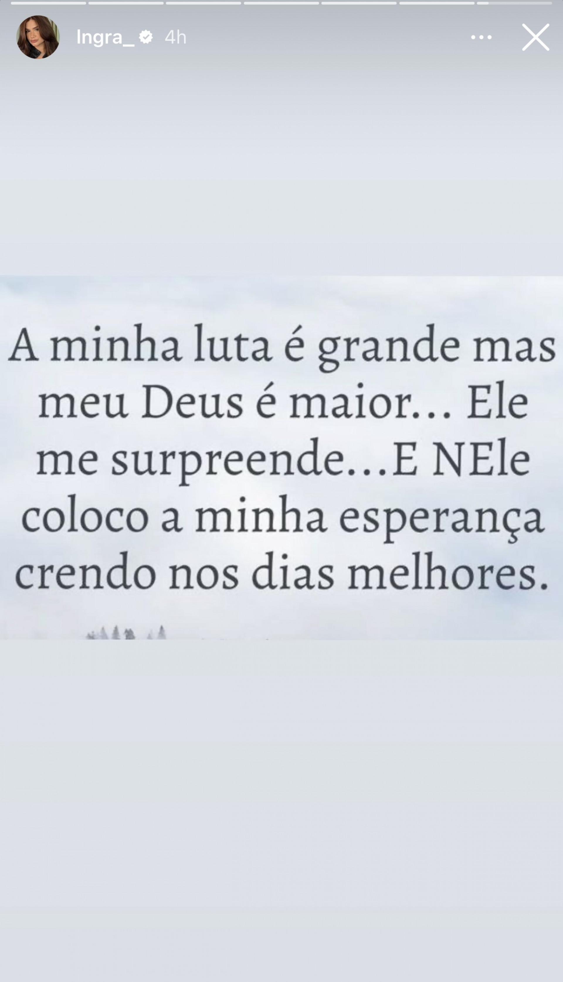 Ingra desabafa sobre saúde do filho caçula - Reprodução