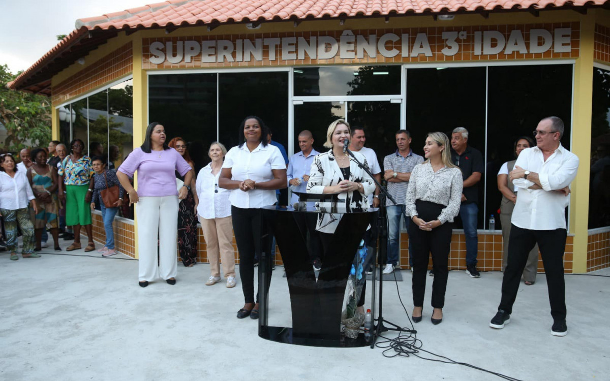 Inauguração da nova sede da Superintendência da Terceira Idade