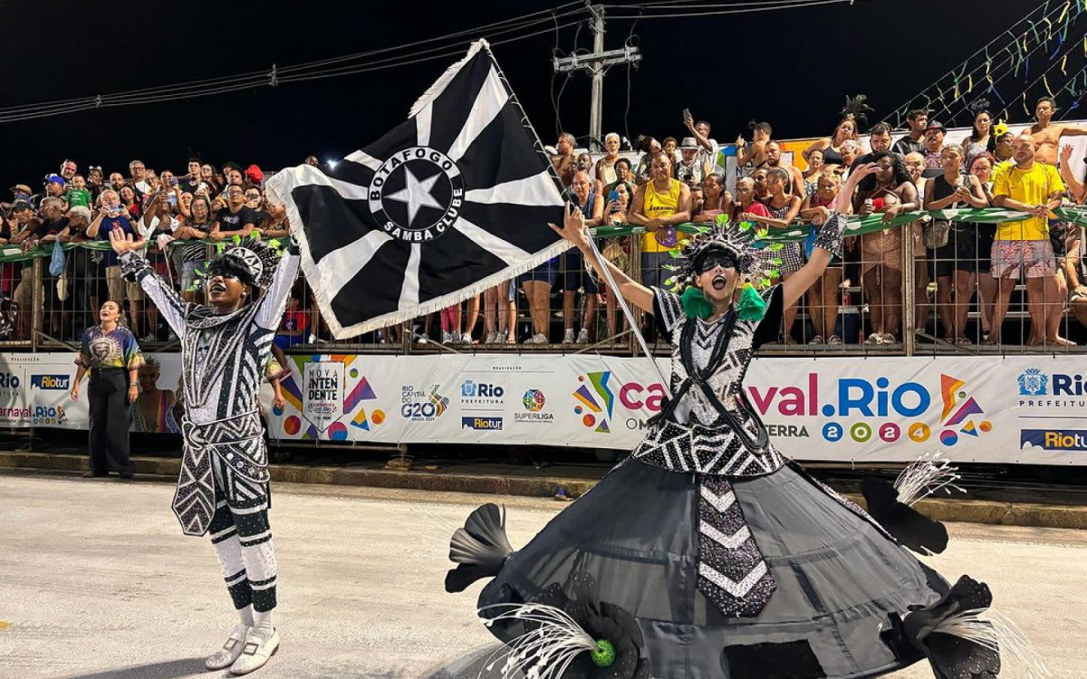 Botafogo S.C. será a 1ª ligada ao futebol a pisar no Sambódromo
