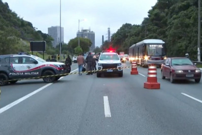 SP: homem morre após troca de tiros com a polícia
