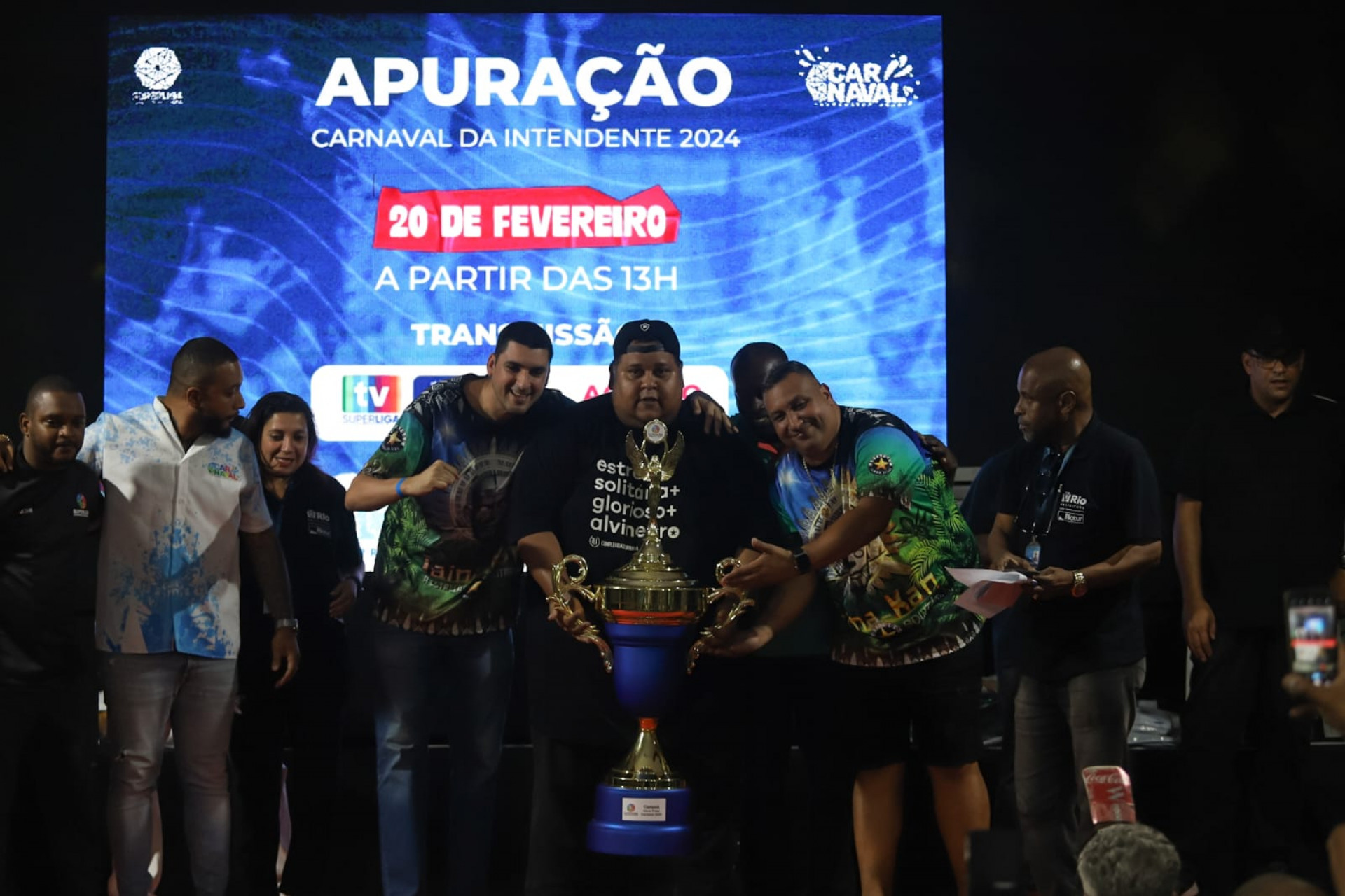 Botafogo Samba Clube venceu primeiro dia de desfile da S&eacute;rie Prata e ir&aacute; desfilar na Sapuca&iacute; - Renan Areias / Ag&ecirc;ncia O Dia