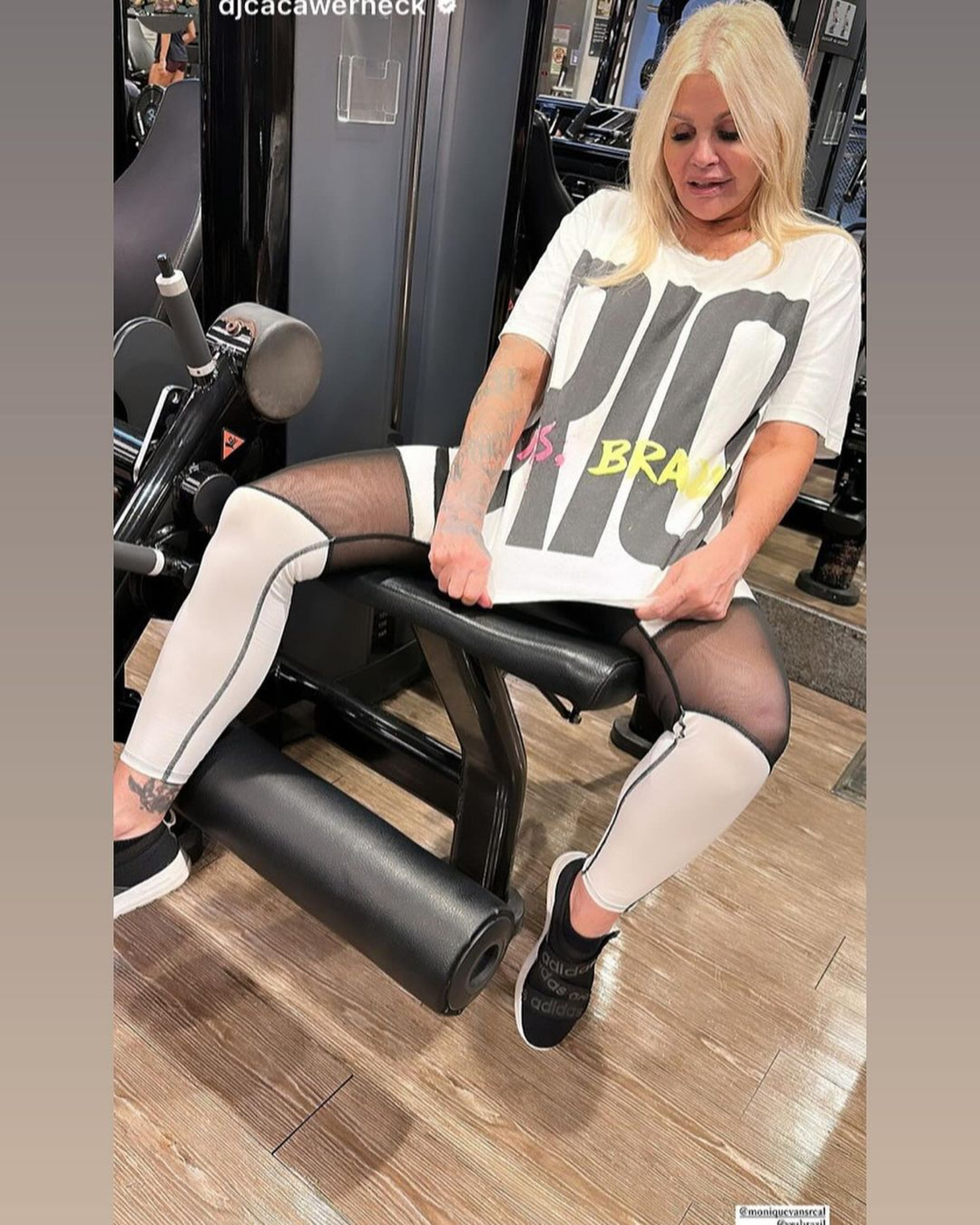 Monique Evans - Reprodução