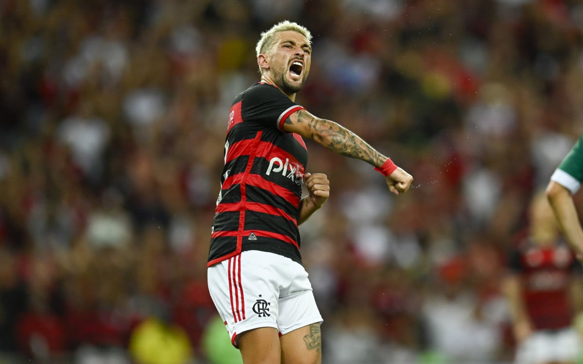 Arrascaeta, do Flamengo - Marcelo Cortes / Flamengo