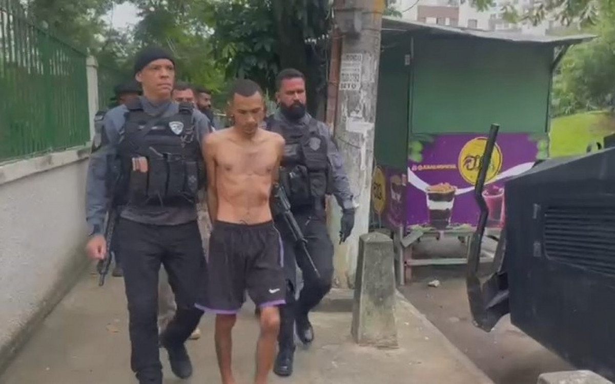 Lindenberg Vieira da Silva, de 34 anos, conhecido como Mago Lindo, foi preso em esconderijo no Complexo do Chapadão