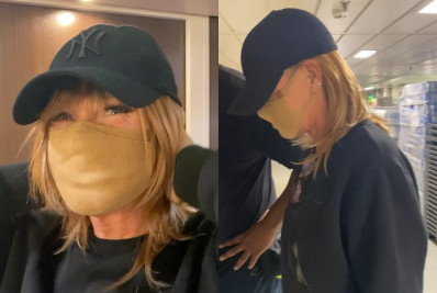 Xuxa se disfarça para andar por navio: 'Parece comigo?'