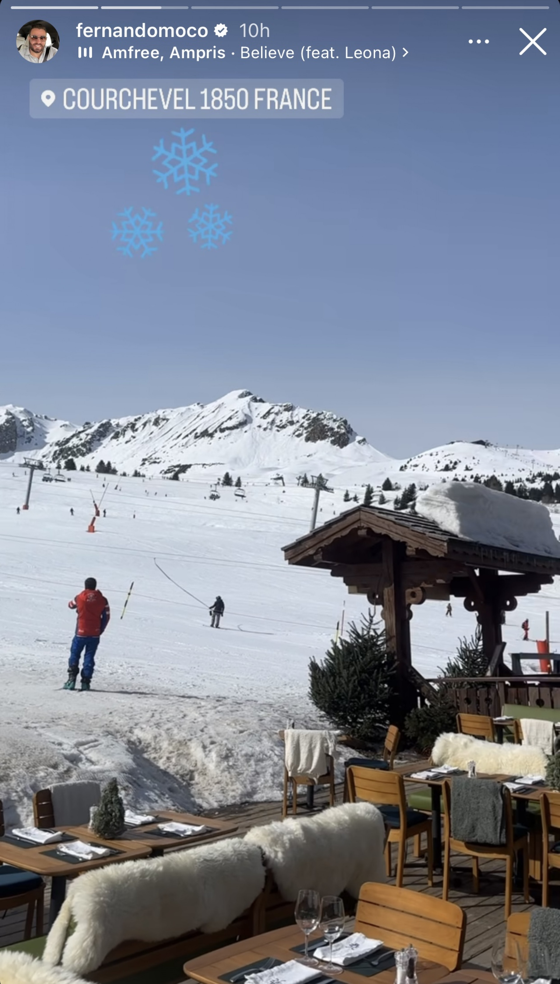 Maraisa curte Alpes Franceses com o noivo - Reprodução