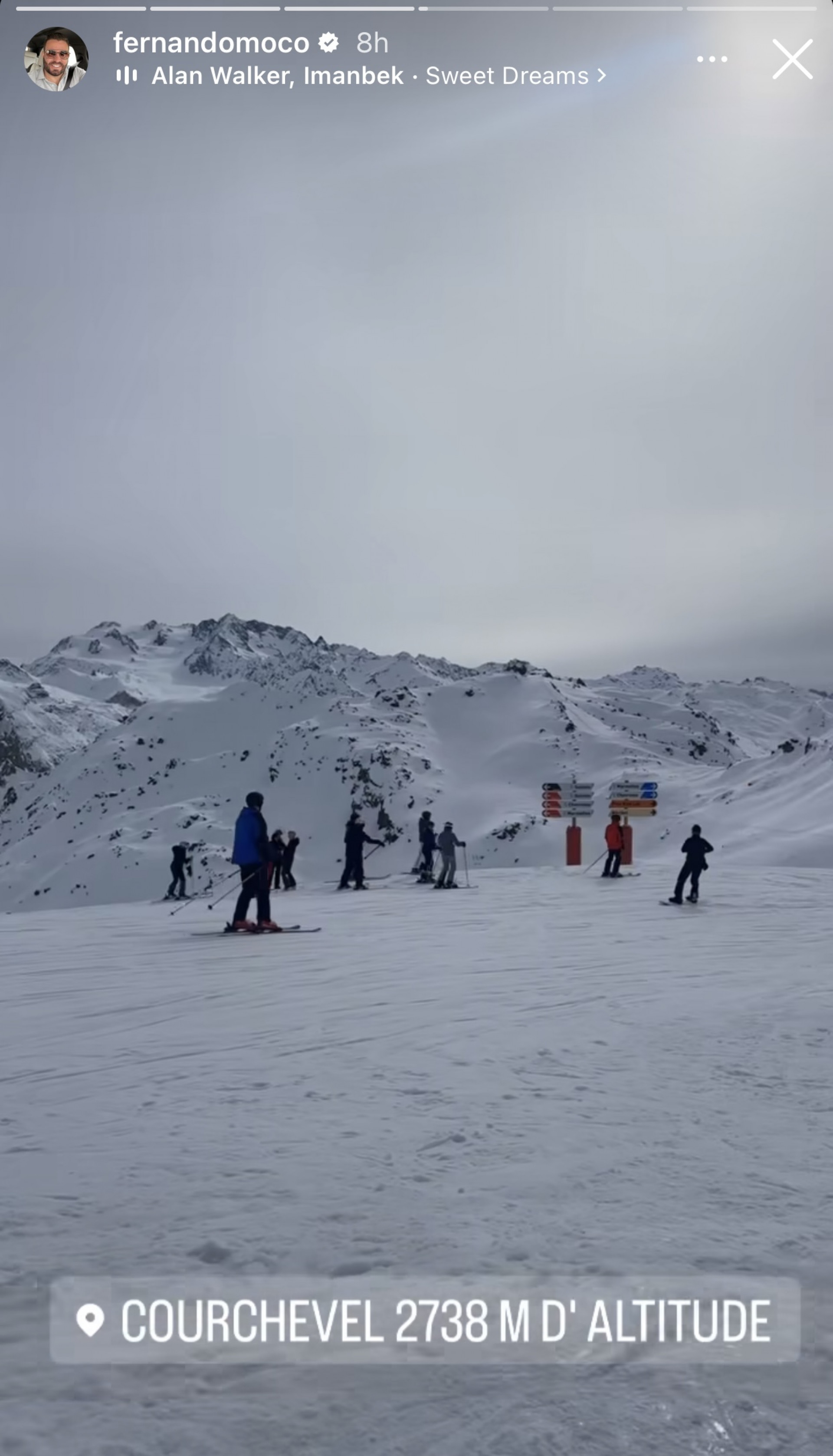 Maraisa curte Alpes Franceses com o noivo - Reprodução