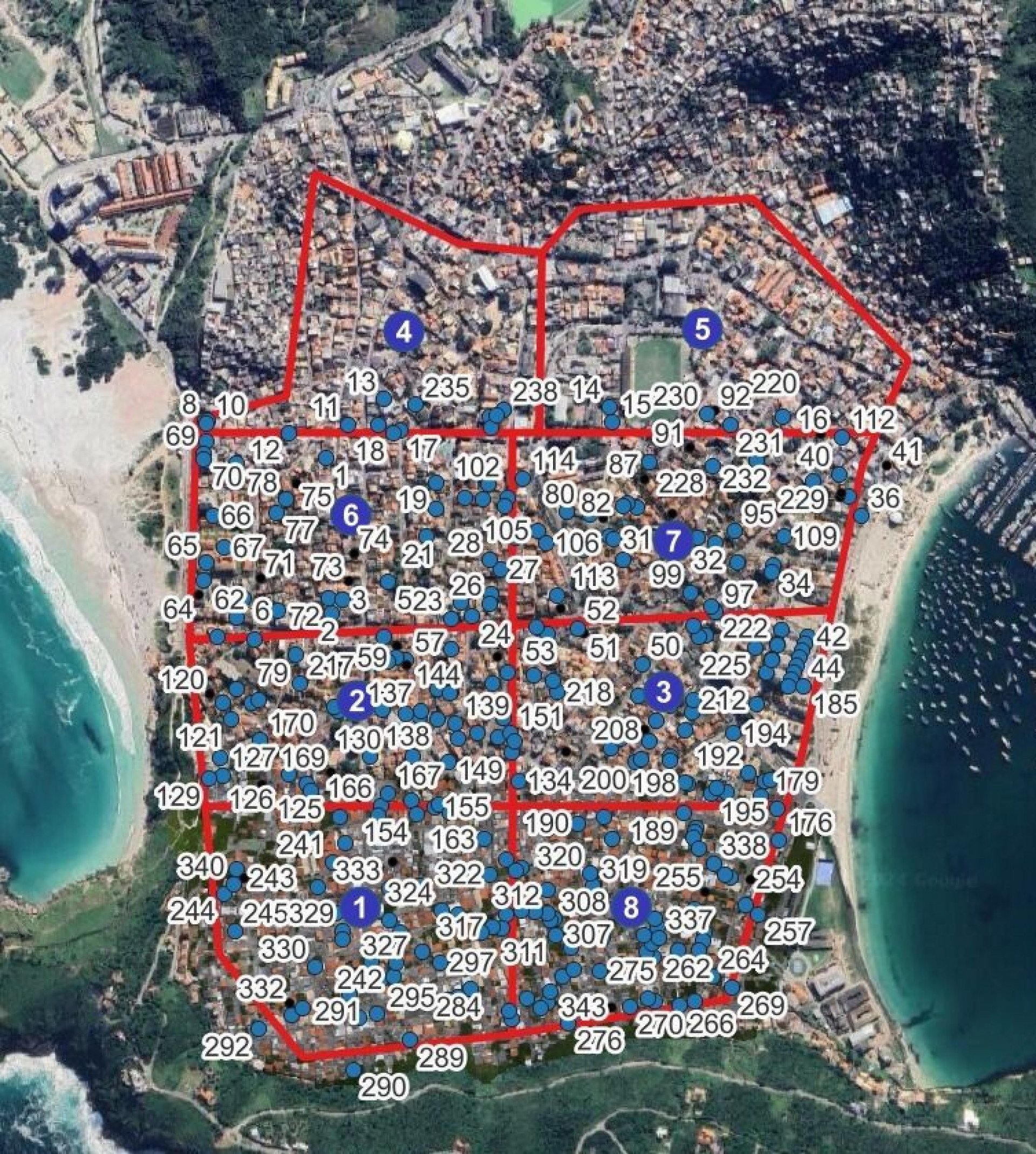 Mapeamento da cidade  - Wagner da Cunha