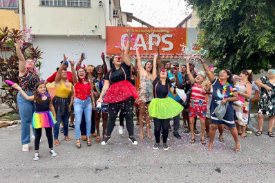 CAPS de Belford Roxo promove Festividade de Carnaval