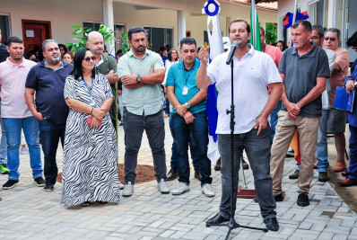 Prefeito de Paty inaugura nova Escola Vereador Sidney de Mello Freitas