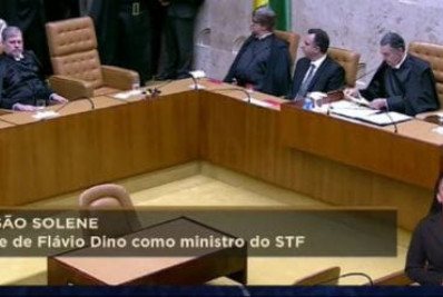 Flávio Dino toma posse como ministro do Supremo Tribunal Federal