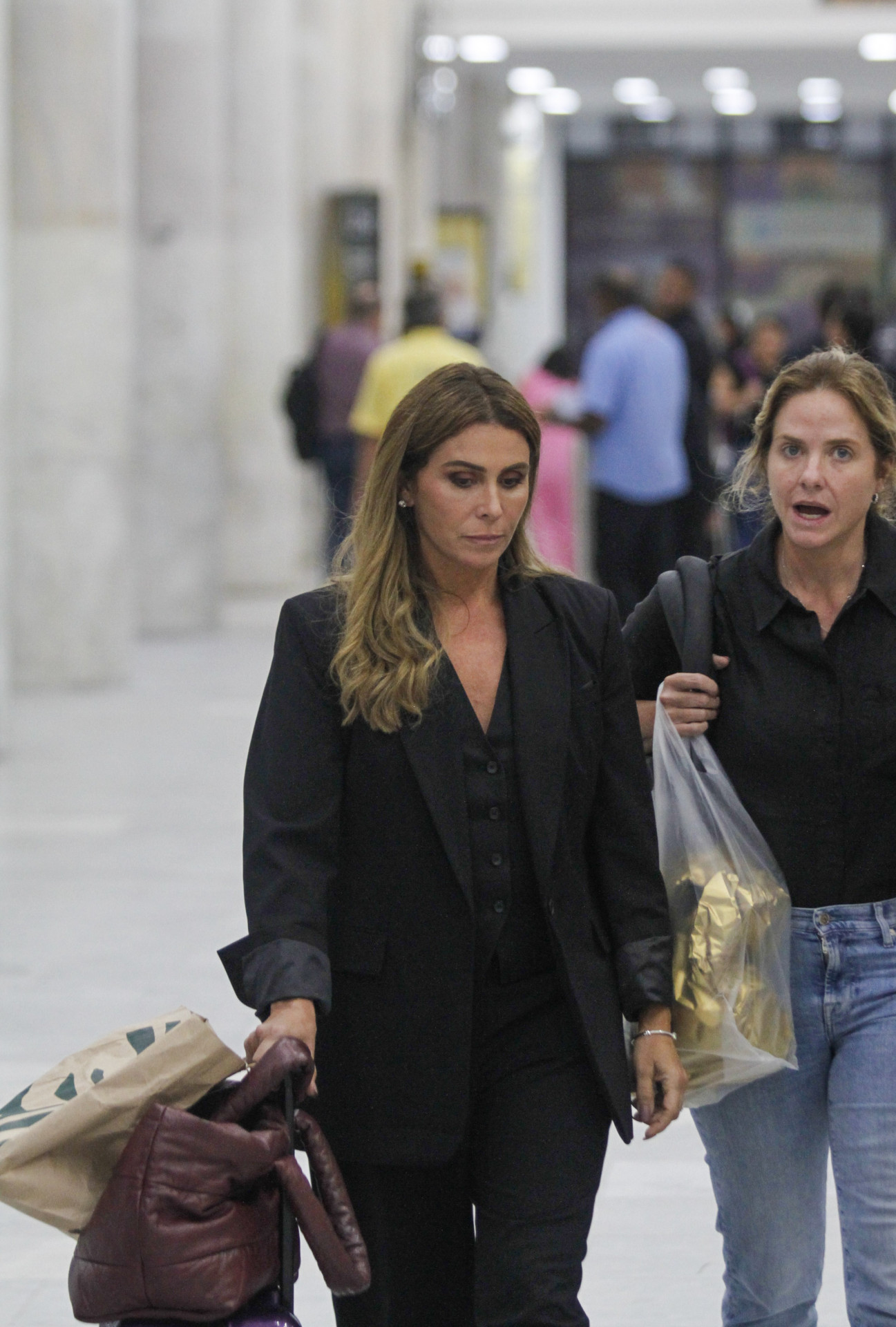 Giovanna Antonelli desembarca no aeroporto Santos Dumont  - Adão / Agnews