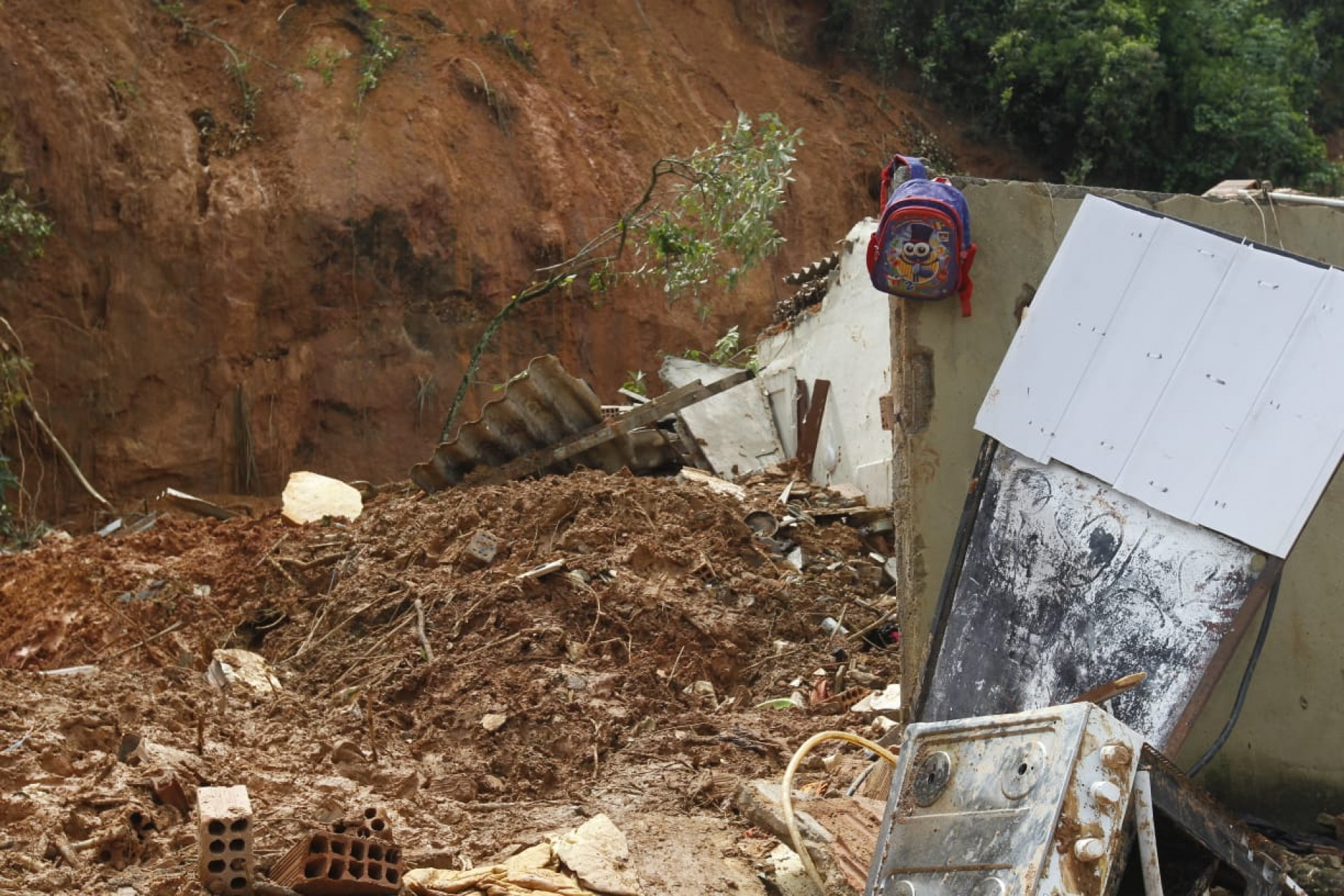 Casa onde morava a criança com a família em Japeri - Reginaldo Pimenta/Agência O DIA