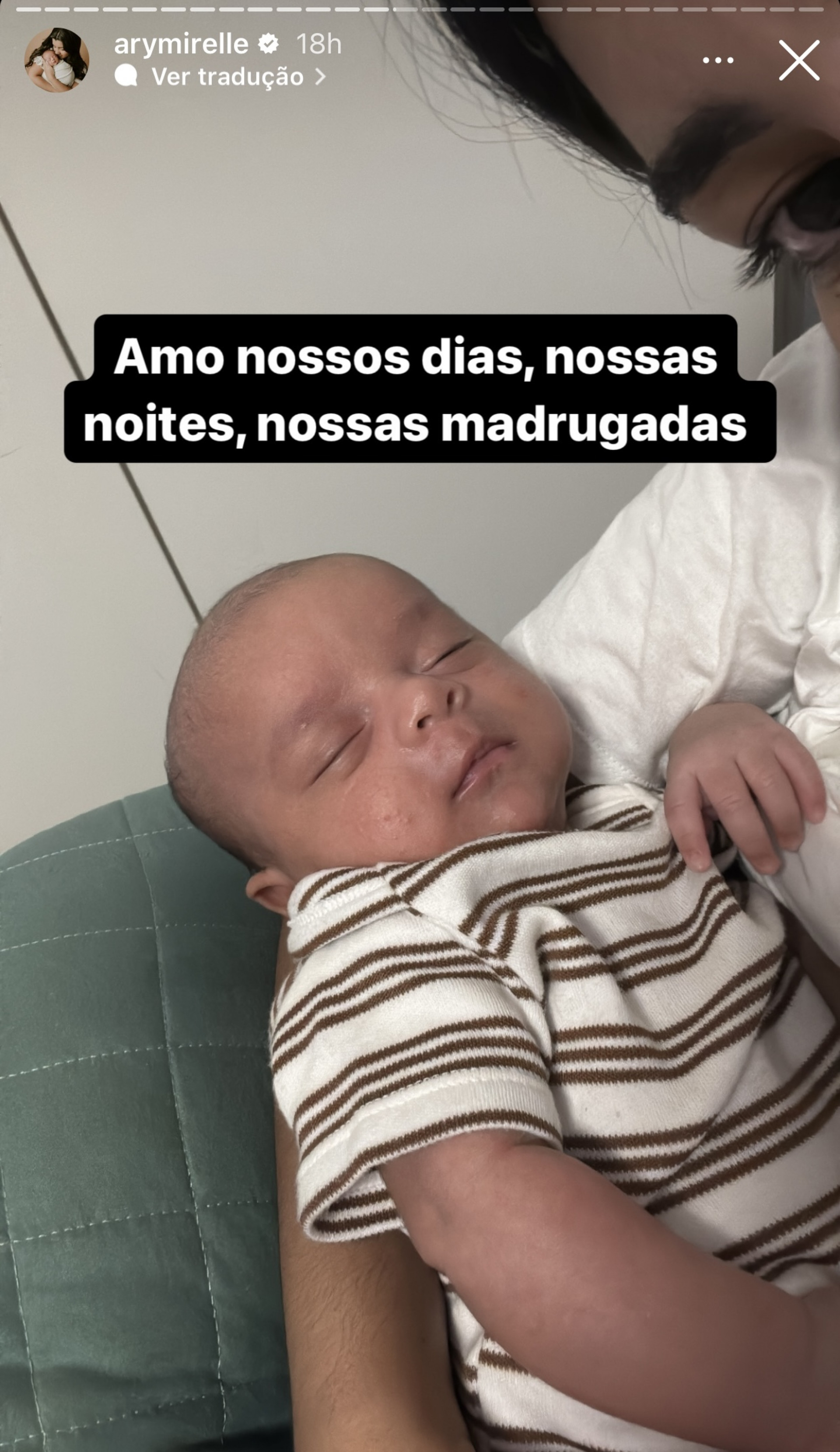 Ary Mirelle reflete sobre maternidade - Reprodução