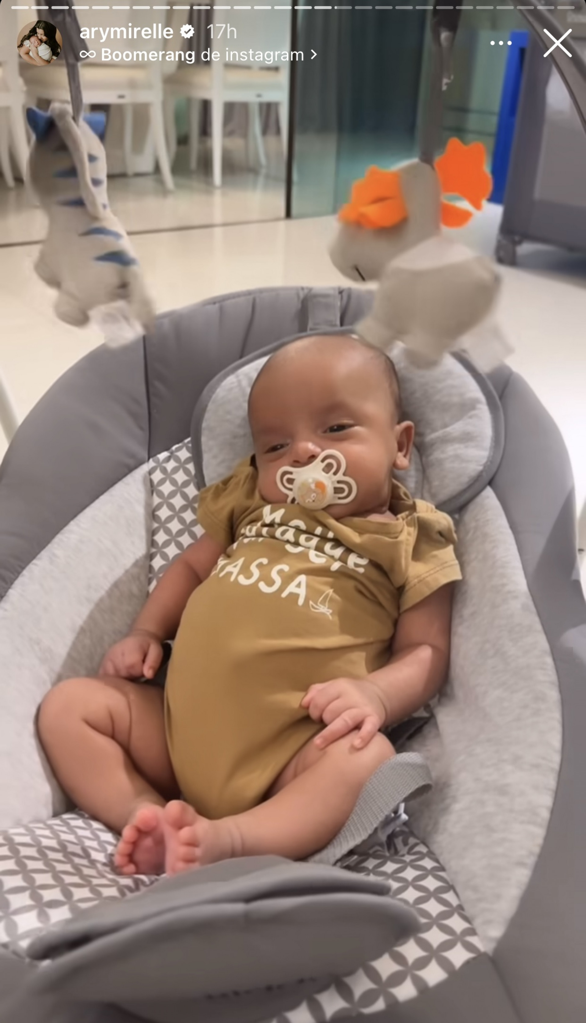 Ary Mirelle compartilha registros de Jorge - Reprodução