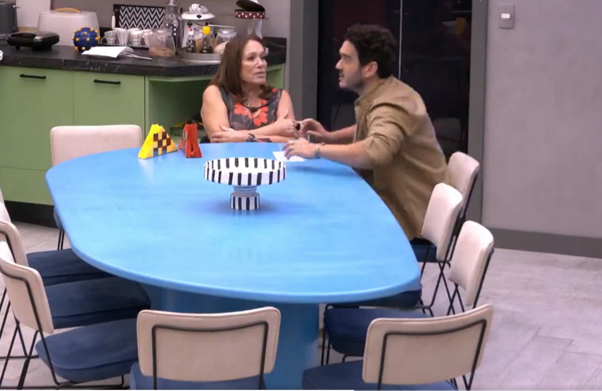 Susana Vieira participa do quadro 'Vamo Invadir sua Casa', com Marcos Veras - Reprodução de vídeo / TV Globo