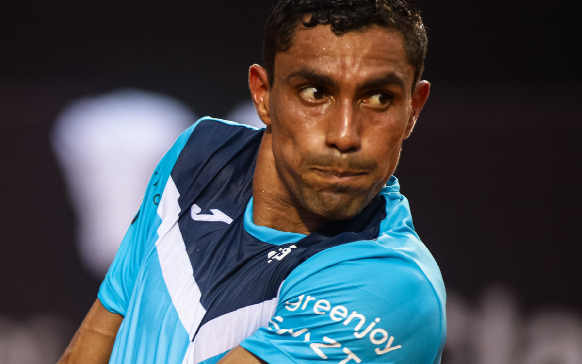 Thiago Monteiro no Rio Open