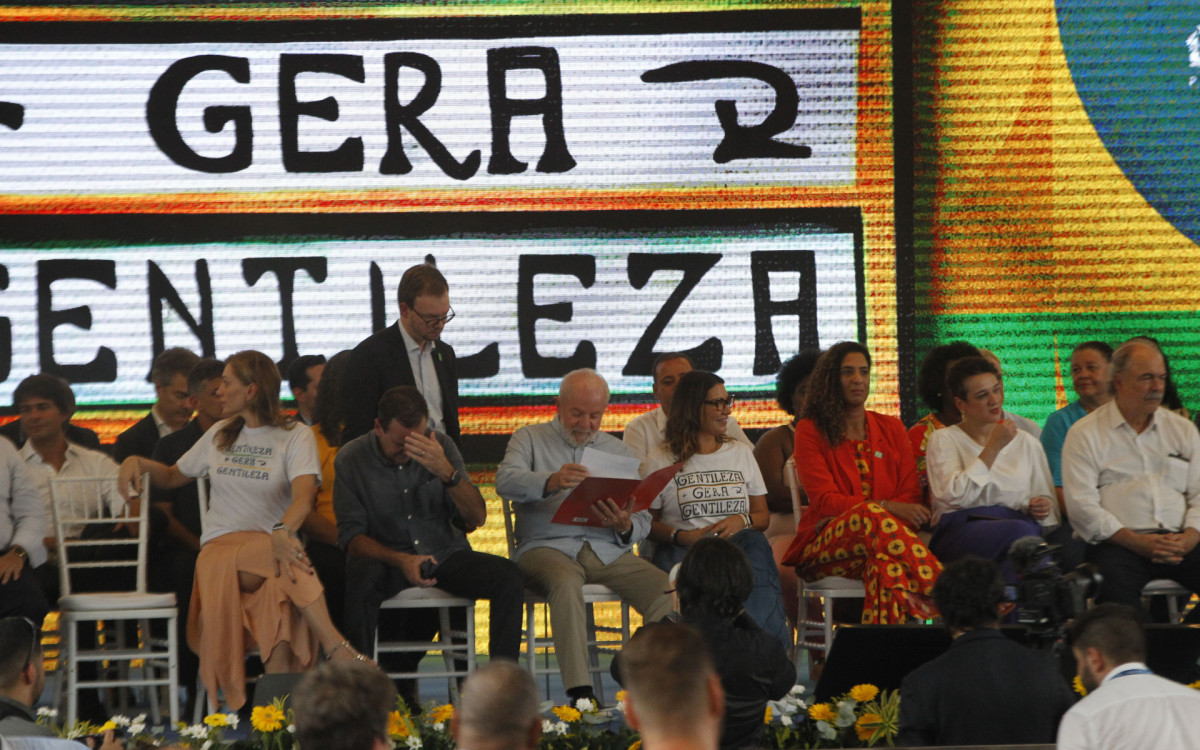 Cerimônia de inauguração do Terminal Gentileza, na Zona Portuária do Rio
- Reginaldo Pimenta/Agência O Dia