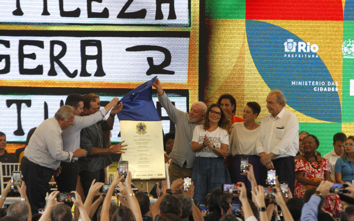 Cerimônia de inauguração do Terminal Gentileza, na Zona Portuária do Rio
- Reginaldo Pimenta/Agência O Dia