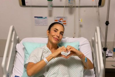 Ivete Sangalo recebe alta do hospital