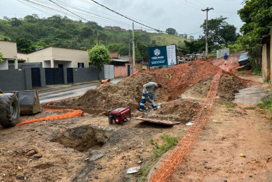 Obras seguem sendo realizadas no Morro do Ataulfo