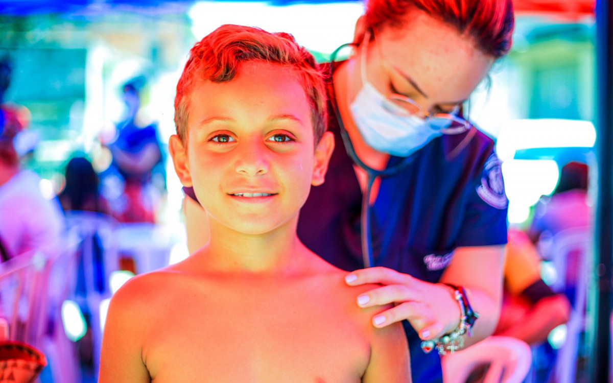 As crianças terão oito unidades de saúde à disposição para a vacinação