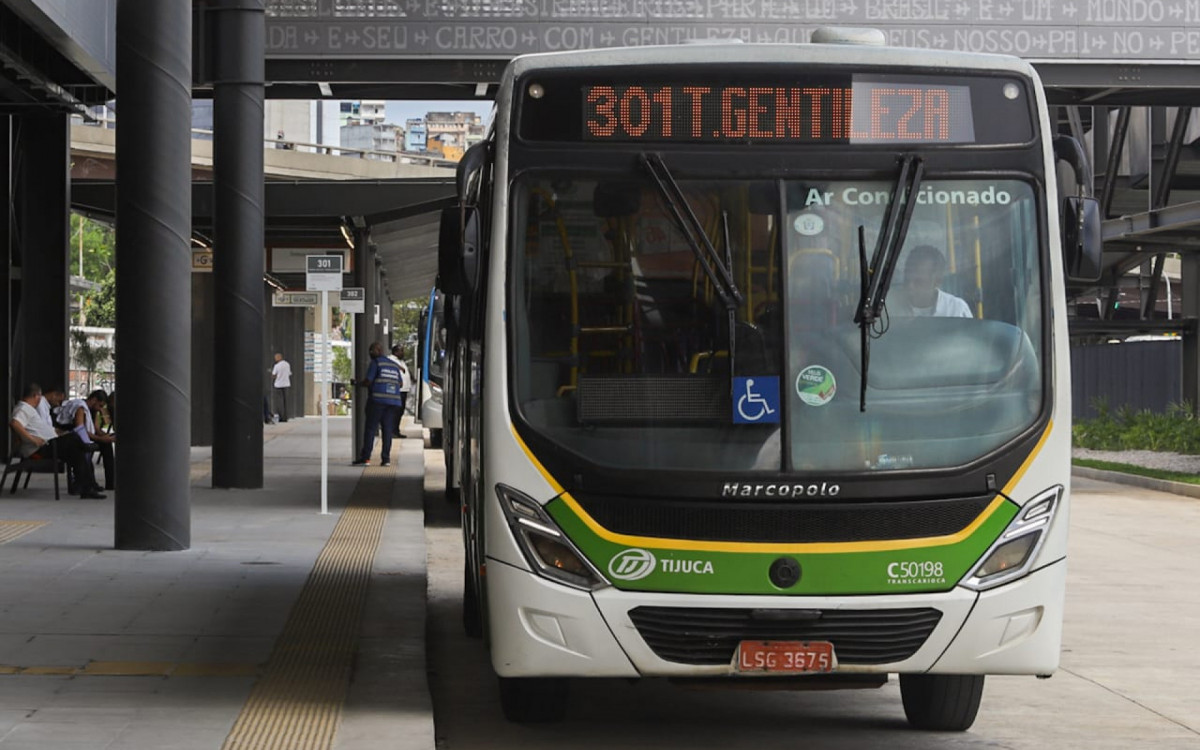 Linha 301 (T. Gentileza x Barra da Tijuca) agora tem o TIG como ponto final