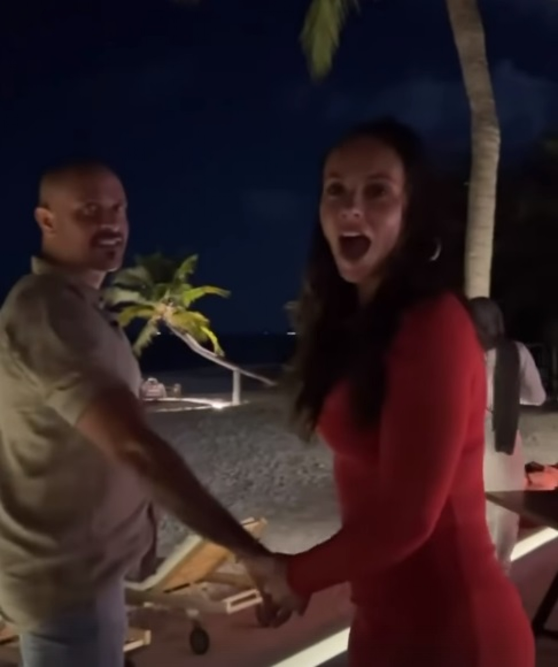 Diogo Nogueira e Paolla Oliveira curtem as férias nas Ilhas Maldivas - Reprodução do Instagram