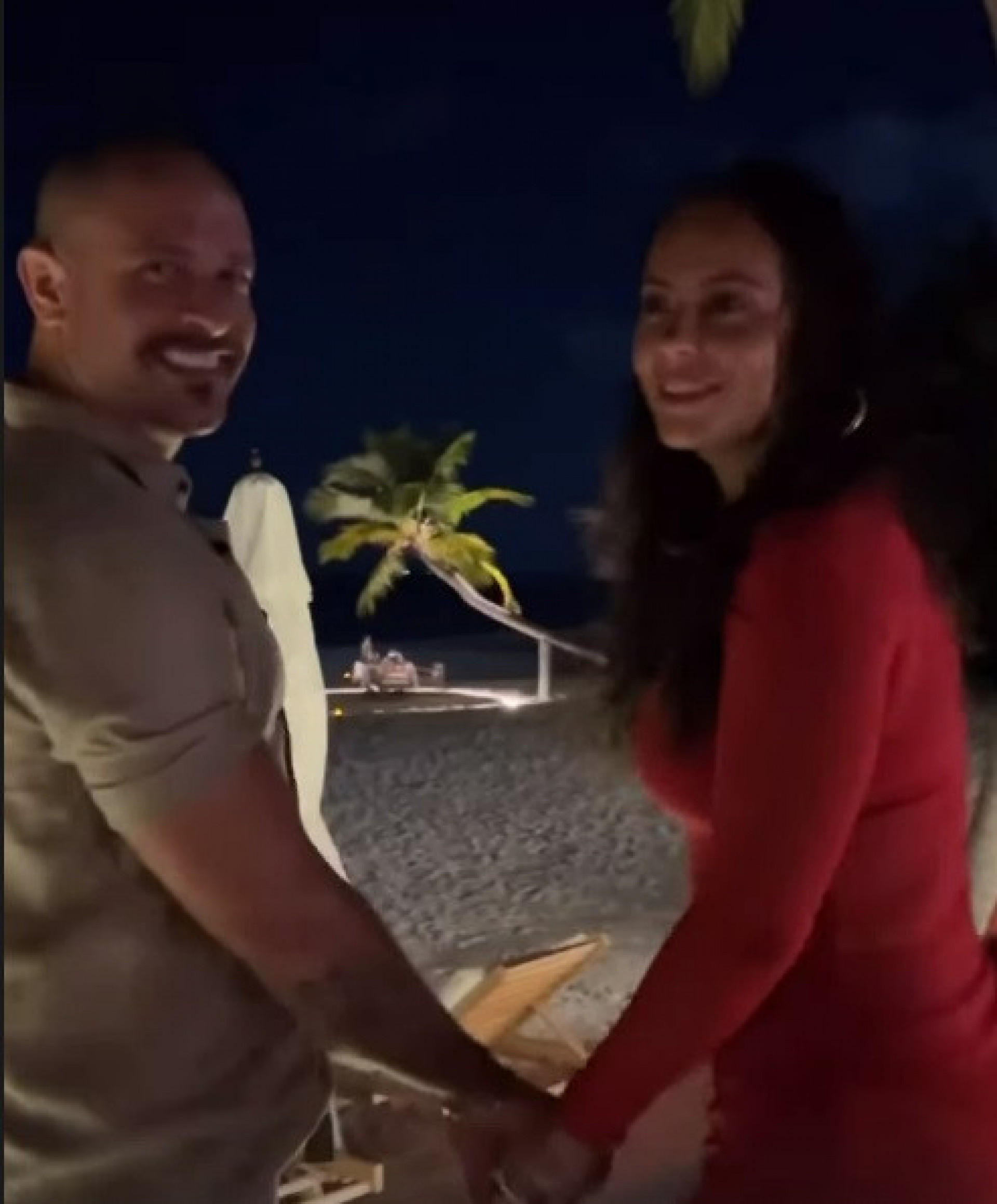 Diogo Nogueira e Paolla Oliveira curtem as férias nas Ilhas Maldivas - Reprodução do Instagram