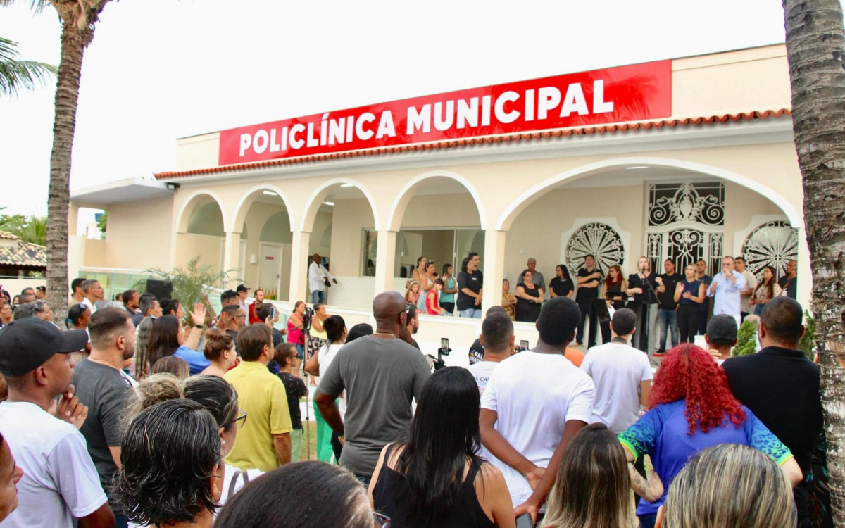 Inauguração Policlínica XV de Novembro