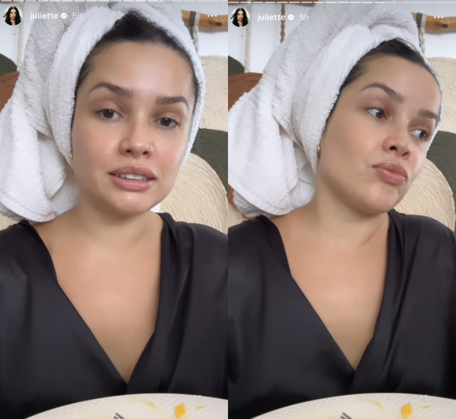 Juliette desabafa sobre vida fitness - Reprodução