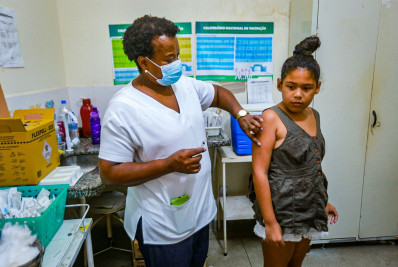 Prefeitura de Belford Roxo começa vacinação de crianças contra dengue