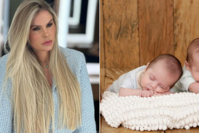 Bárbara Evans revela susto que viveu com o filho de três meses no hospital