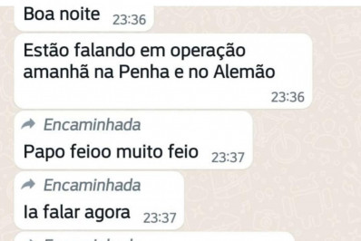 Após circulação de mensagens de aviso sobre megaoperação, PM nega vazamento