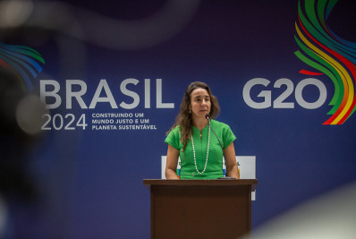 No G20, Tatiana Rosito diz que desigualdade de renda está no mesmo nível do século passado