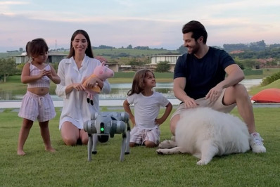 Alok choca web ao apresentar novo cachorro-robô : 'Fiquei com medo'