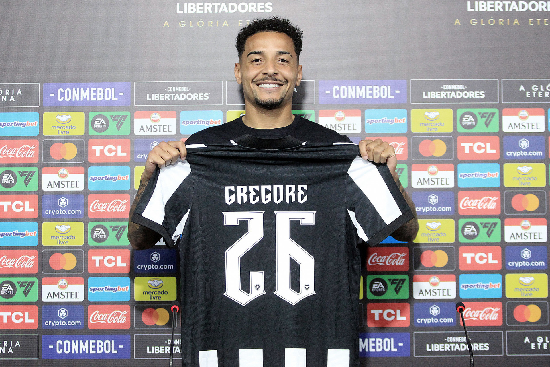 Gregore veste a camisa 26 no Botafogo - Vítor Silva/Botafogo