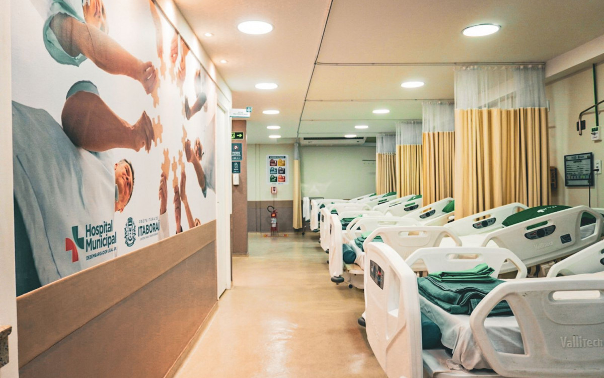 Leitos da nova unidade