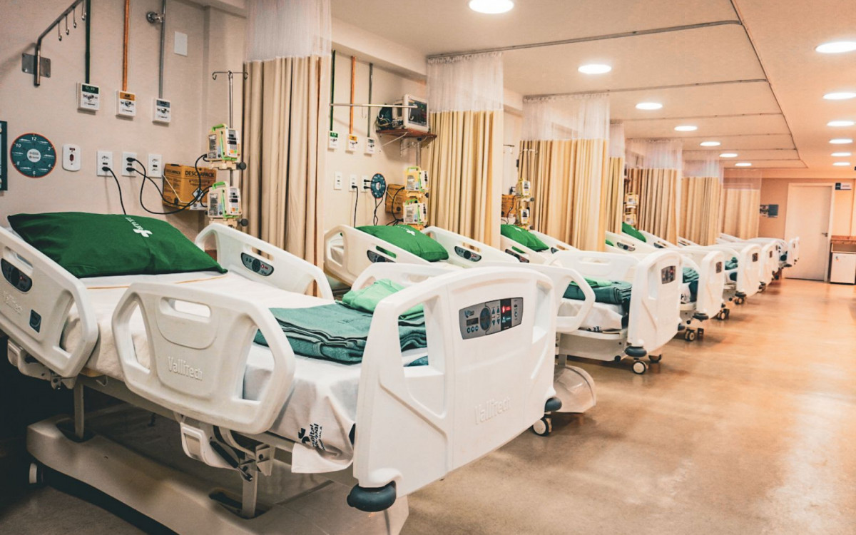 Leitos da nova unidade