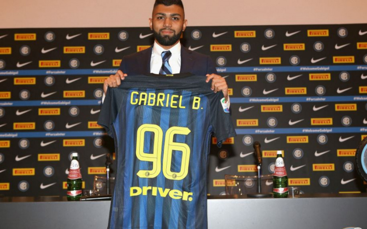 Gabigol chega a Inter de Milão em 2016