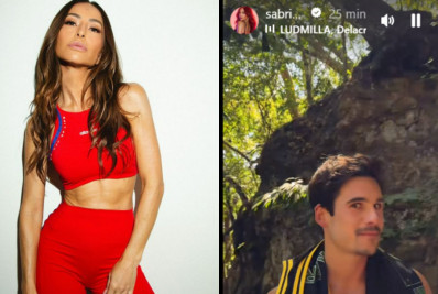 Sabrina Sato filma Nicolas Prattes em viagem e se declara com música