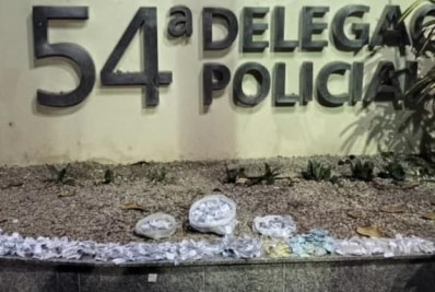 PM prende traficante com drogas na Comunidade da Palmeira em Belford Roxo