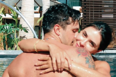 Jade Magalhães posta foto com Luan Santana e se declara: 'Te amo'